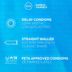 EXS Delay - Latex Condoms (144pcs)