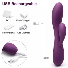   Engily Ross Bacall 2.0 - Rechargeable, Clitoral (Lilac) G-Spot Vibrator