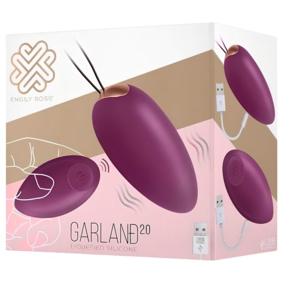 Engily Ross Garland - Wireless Vibrating Egg (Purple)