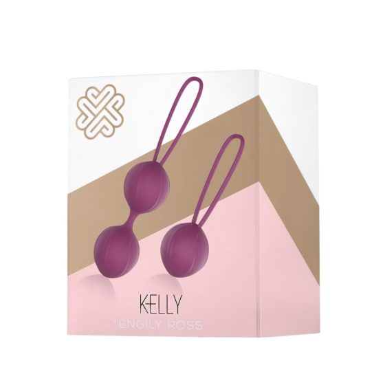 Engily Ross Kelly - 2-Piece Purple Kegel Ball Set