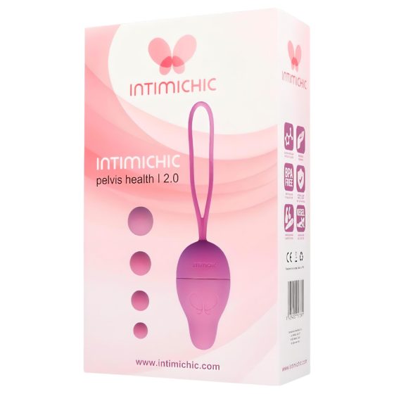 Intimichic I 2.0 - Adjustable Kegel Ball Set (Pink)