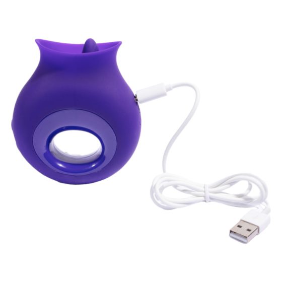 Platanomelón Coco - Tongue Clitoral Stimulator (Purple)