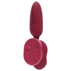   Platanomelón Mobi - Wireless Vibrator Set with Batteries - 2 Piece (Red)