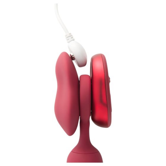 Platanomelón Mobi - Wireless Vibrator Set with Batteries - 2 Piece (Red)