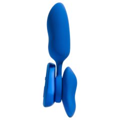   Platanomelón Mobi - rechargeable, remote-controlled vibrator set - 2-piece (blue)