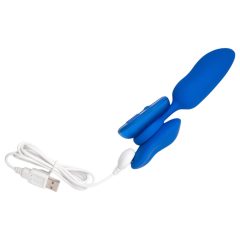   Platanomelón Mobi - Battery, Radio-Controlled Vibrator Set - 2 Pieces (Blue)