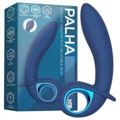 INTOYOU Palha - Rechargeable, inflatable vibrator (blue)