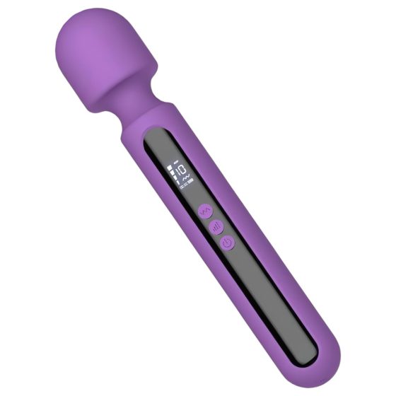 Engily Ross Aura - Rechargeable, Digital Massage Vibrator (Purple)