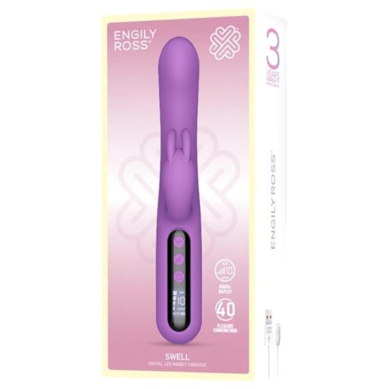 Engily Ross Swell - Rechargeable Digital Clitoral Vibrator (Purple)