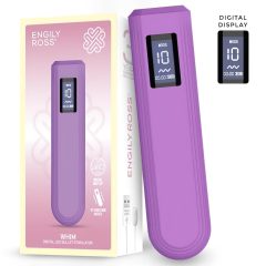   Engily Ross Whim - Rechargeable Digital Stick Vibrator (Purple)