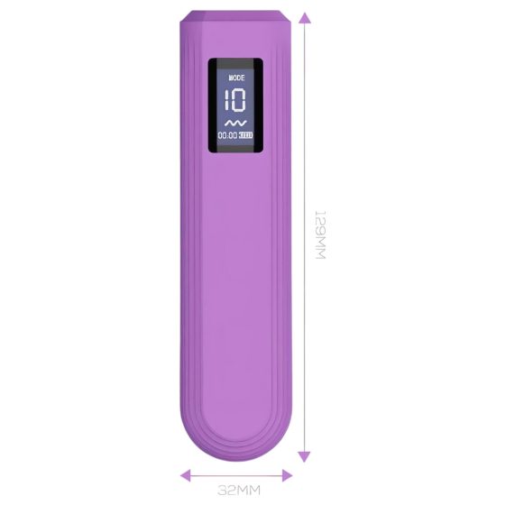 Engily Ross Whim - Rechargeable Digital Stick Vibrator (Purple)