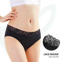 Adalet Natura Super - Menstrual Panties (Black)