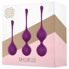 Ross Taylor 2.0 - 3-Piece Kegel Ball Set (Purple)