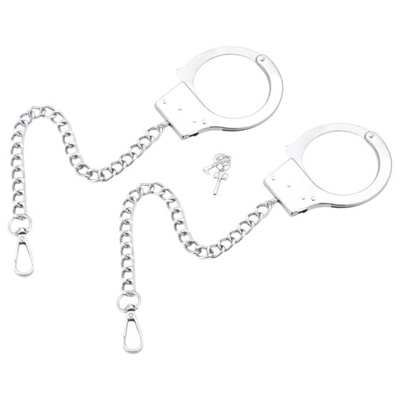 LateToBed BDSM - Separate Handcuffs (Silver)