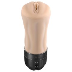   Zero Tolerance Tight Lipped - Suction Vibrating Masturbator (Natural)