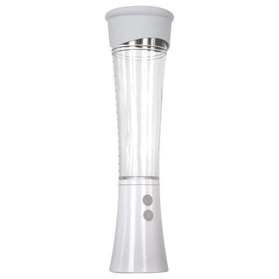 Zero Tolerance - Rechargeable Vibrating-Suction Masturbator (Transparent)