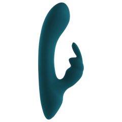   Playboy Rabbit - Rechargeable, Waterproof Clitoral Vibrator (Turquoise)