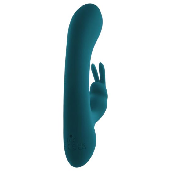 Playboy Rabbit - Rechargeable, Waterproof Clitoral Vibrator (Turquoise)