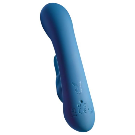 Playboy Rabbit - Rechargeable, Waterproof Clitoral Vibrator (Turquoise)