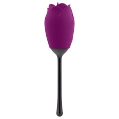   Playboy - Waterproof, Rechargeable, Tongue Rose Vibrator (Purple)