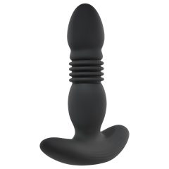 Playboy - Rechargeable Thrusting Anal Vibrator (Black)