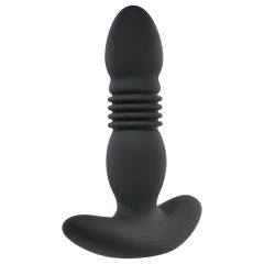 Playboy - Rechargeable Thrusting Anal Vibrator (Black)