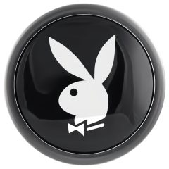 Playboy Tux - Small Anal Dildo (Silver)