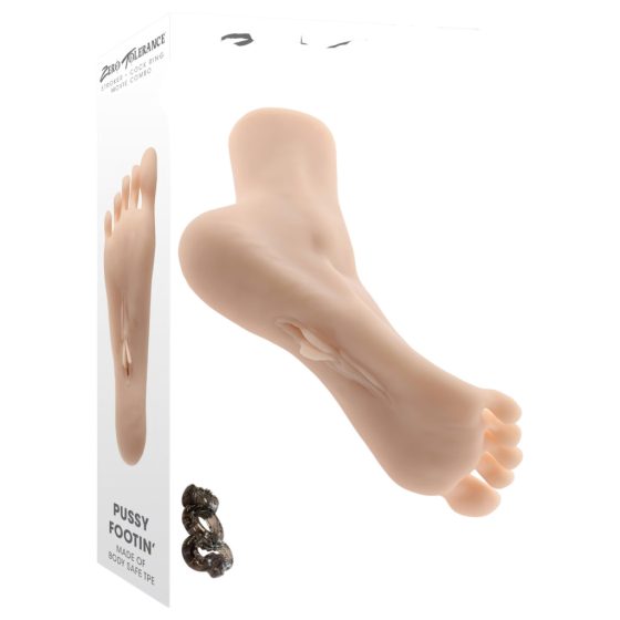 Zero Tolerance Pussy Footin - Foot-shaped Masturbator (natural)