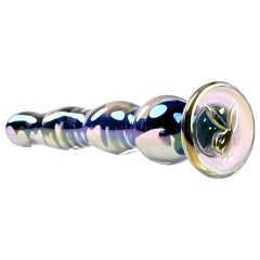 Playboy Jewels - Wavy Glass Dildo (Clear)