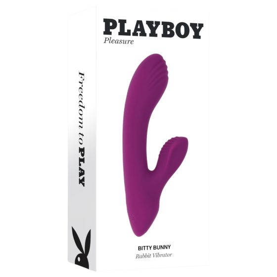 Playboy Bitty Bunny - Rechargeable Rabbit Vibrator (Pink)