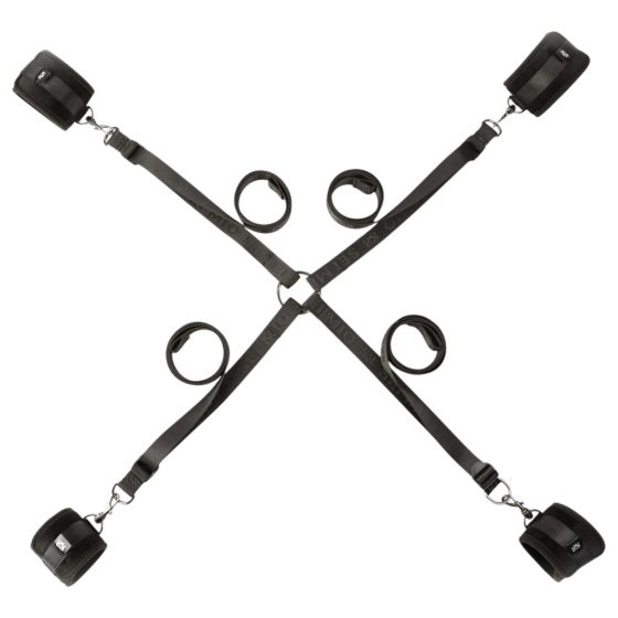 Sei Mio - Bed Restraint Set (Black)