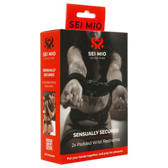 Sei Mio - Soft Handcuffs (Black)