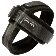 Sei Mio - Cross Cuffs (Black)