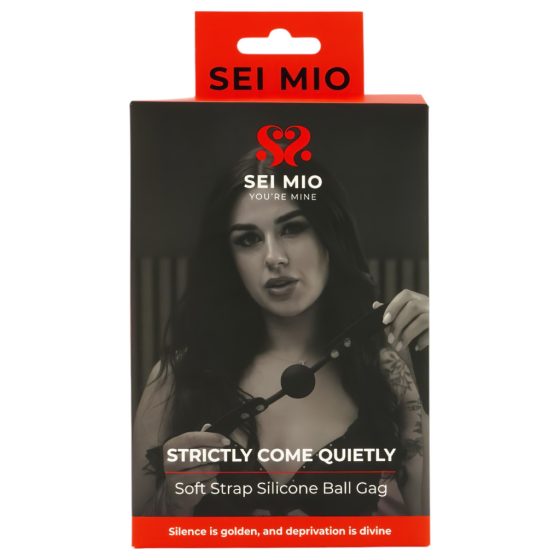 Sei Mio - Ball Gag (Black)