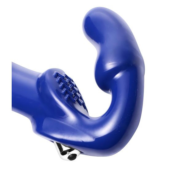 Revolver II - Strapless Strap-On Vibrator (Blue)