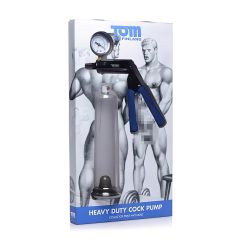   Tom Heavy Duty Penis Pump with Metal Pump Handle (Transparent)