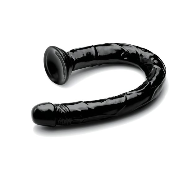 Suction Base Realistic Anal Dildo 19 - Black