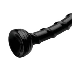 Suction Cup Thin Anal Dildo 18 - Black