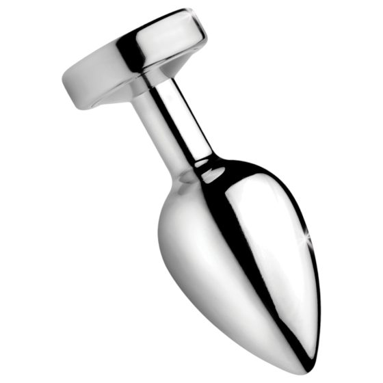 Booty Sparks - Light-Up Anal Plug - Medium (Silver)