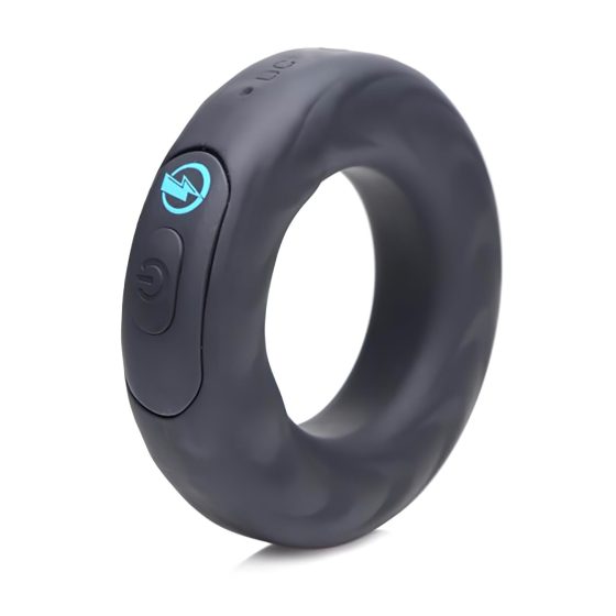 Zeus - Radio-Controlled E-Stim Cock Ring (Black)