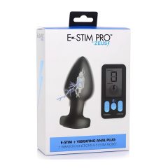 Zeus - Radio, E-Stim Anal Vibrator (Black)