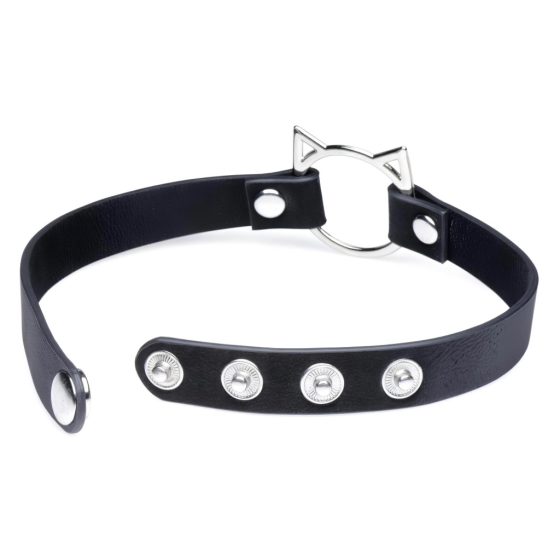 Kinky Kitty Master Series - Cat Head Collar (Black)