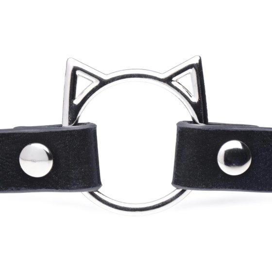 Kinky Kitty Master Series - Cat Head Collar (Black)