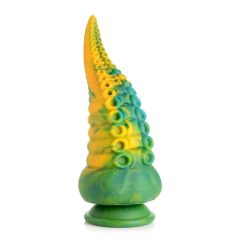 Octopus Tentacle Dildo - 22cm (Yellow-Green)