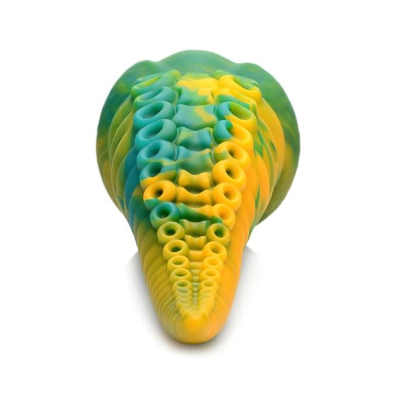 Octopus Tentacle Dildo - 22cm (Yellow-Green)