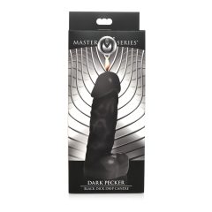 Black Penis Candle with Testicles (352g)