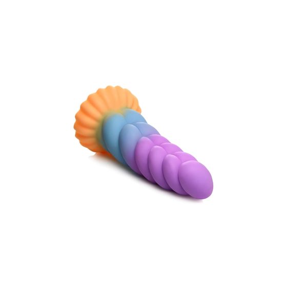 Unicorn Dildo - 21cm (Purple-Yellow)