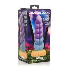 Unicorn Dildo - 21cm (Purple-Yellow)