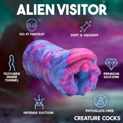 Cyclone Alien Pussy - Silicone (Purple-Pink)