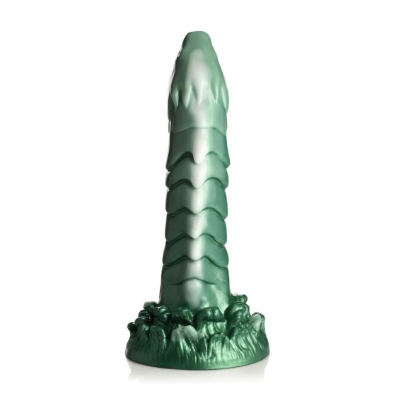 Creature Cocks Cockness Monster - Suction Cup Silicone Dildo (Green)